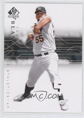 2008 SP Authentic - [Base] #29 - Joe Blanton