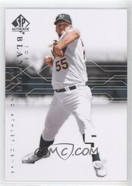 2008 SP Authentic - [Base] #29 - Joe Blanton