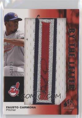 2008 SP Authentic - By the Letter Autographs #BL-FC.I - Fausto Carmona (Letter I) /25