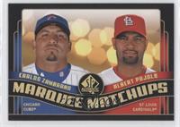 Carlos Zambrano, Albert Pujols