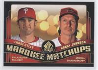 Chase Utley, Randy Johnson