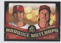 Chase Utley, Randy Johnson