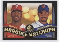 Jimmy Rollins, Johan Santana