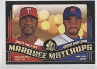 Jimmy Rollins, Johan Santana