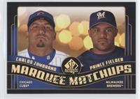 Carlos Zambrano, Prince Fielder