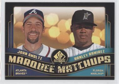 2008 SP Authentic - Marquee Matchups #MM-48 - Hanley Ramirez, John Smoltz