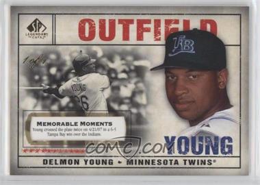 2008 SP Legendary Cuts - [Base] - Memorable Moments #69 - Delmon Young /1