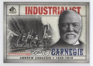 2008 SP Legendary Cuts - [Base] #120 - Andrew Carnegie /550