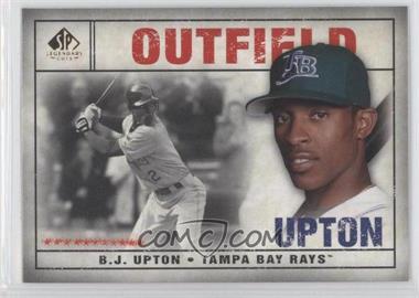 2008 SP Legendary Cuts - [Base] #24 - B.J. Upton