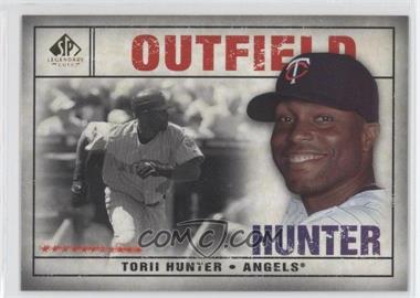 2008 SP Legendary Cuts - [Base] #39 - Torii Hunter