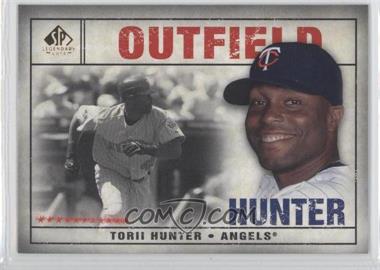 2008 SP Legendary Cuts - [Base] #39 - Torii Hunter