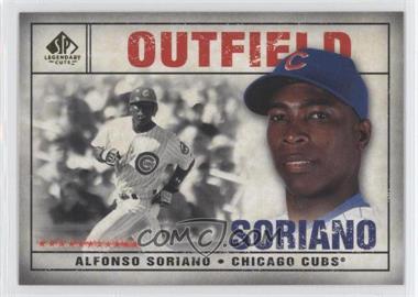 2008 SP Legendary Cuts - [Base] #55 - Alfonso Soriano