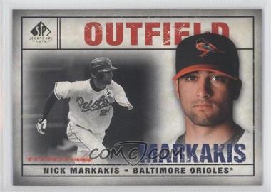 2008 SP Legendary Cuts - [Base] #82 - Nick Markakis