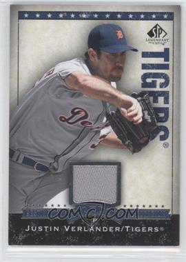 2008 SP Legendary Cuts - Destination Stardom Memorabilia #DS-JV - Justin Verlander