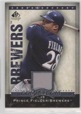 2008 SP Legendary Cuts - Destination Stardom Memorabilia #DS-PF - Prince Fielder