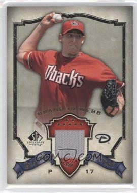 2008 SP Legendary Cuts - Destined for History #DH-BW - Brandon Webb