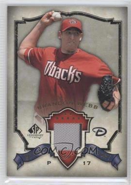 2008 SP Legendary Cuts - Destined for History #DH-BW - Brandon Webb