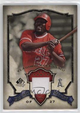 2008 SP Legendary Cuts - Destined for History #DH-VG - Vladimir Guerrero