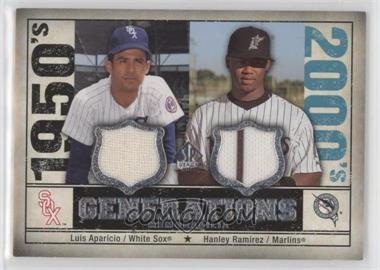 2008 SP Legendary Cuts - Generations Dual Memorabilia #GEN-AR - Luis Aparicio, Hanley Ramirez