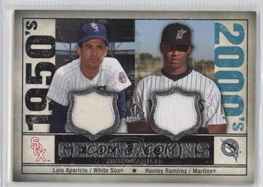 2008 SP Legendary Cuts - Generations Dual Memorabilia #GEN-AR - Luis Aparicio, Hanley Ramirez