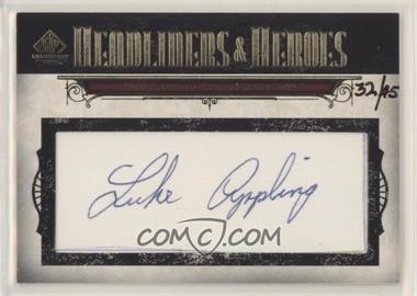 2008 SP Legendary Cuts - Headliners & Heroes Cut Signatures #HH-LA - Luke Appling /45