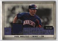 Paul Molitor #/50