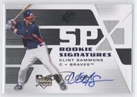 Rookie Signatures - Clint Sammons