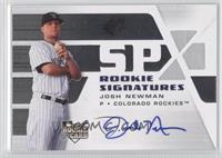 Rookie Signatures - Josh Newman