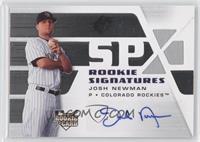 Rookie Signatures - Josh Newman