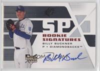 Rookie Signatures - Billy Buckner