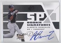 Rookie Signatures - Alberto Gonzalez