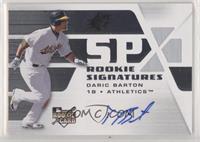 Rookie Signatures - Daric Barton