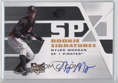 2008 SPx - [Base] - Silver #133 - Rookie Signatures - Nyjer Morgan