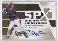 Rookie Signatures - Clint Sammons