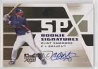 Rookie Signatures - Clint Sammons