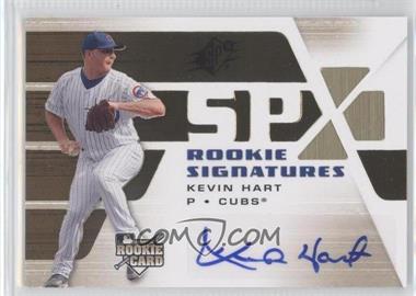 2008 SPx - [Base] #106 - Rookie Signatures - Kevin Hart