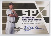 Rookie Signatures - Josh Newman