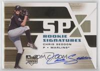 Rookie Signatures - Chris Seddon