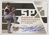 Rookie Signatures - Dave Davidson [EX to NM]