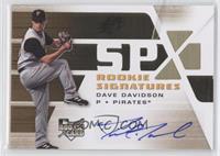 Rookie Signatures - Dave Davidson