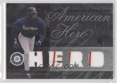 2008 SPx - Ken Griffey Jr. American Hero - Swatch #KG58 - Ken Griffey Jr. /25