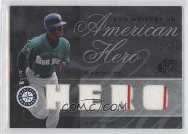 2008 SPx - Ken Griffey Jr. American Hero - Swatch #KG6 - Ken Griffey Jr. /25