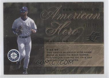 2008 SPx - Ken Griffey Jr. American Hero #KG9 - Ken Griffey Jr. /725