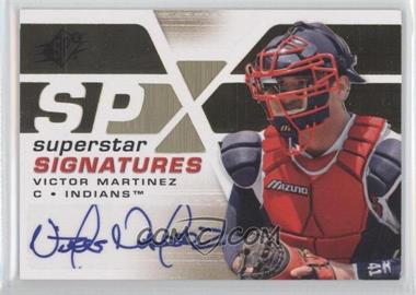 2008 SPx - Superstar Signatures - Gold #SSS-VM - Victor Martinez [Noted]