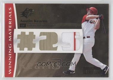 2008 SPx - Winning Materials - Jersey Number #WM-AK - Austin Kearns /125