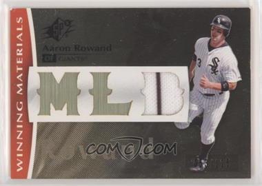 2008 SPx - Winning Materials - MLB #WM-AR - Aaron Rowand /125 [EX to NM]