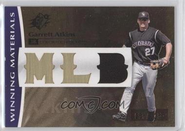 2008 SPx - Winning Materials - MLB #WM-AT - Garrett Atkins /125