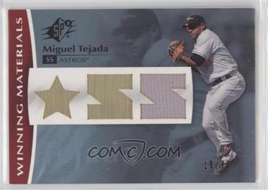 2008 SPx - Winning Materials - Position #WM-TE - Miguel Tejada /75