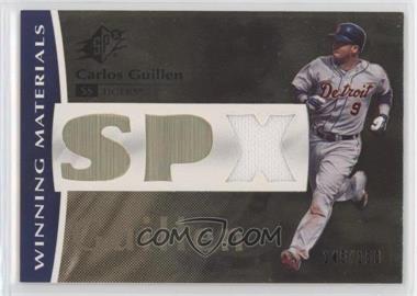 2008 SPx - Winning Materials - SPx #WM-CG - Carlos Guillen /150