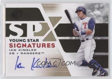 2008 SPx - Young Star Signatures - Gold #YSS-IK - Ian Kinsler